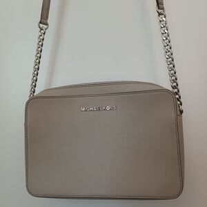 Michael Kors Women's Taupe Crossbody Bag